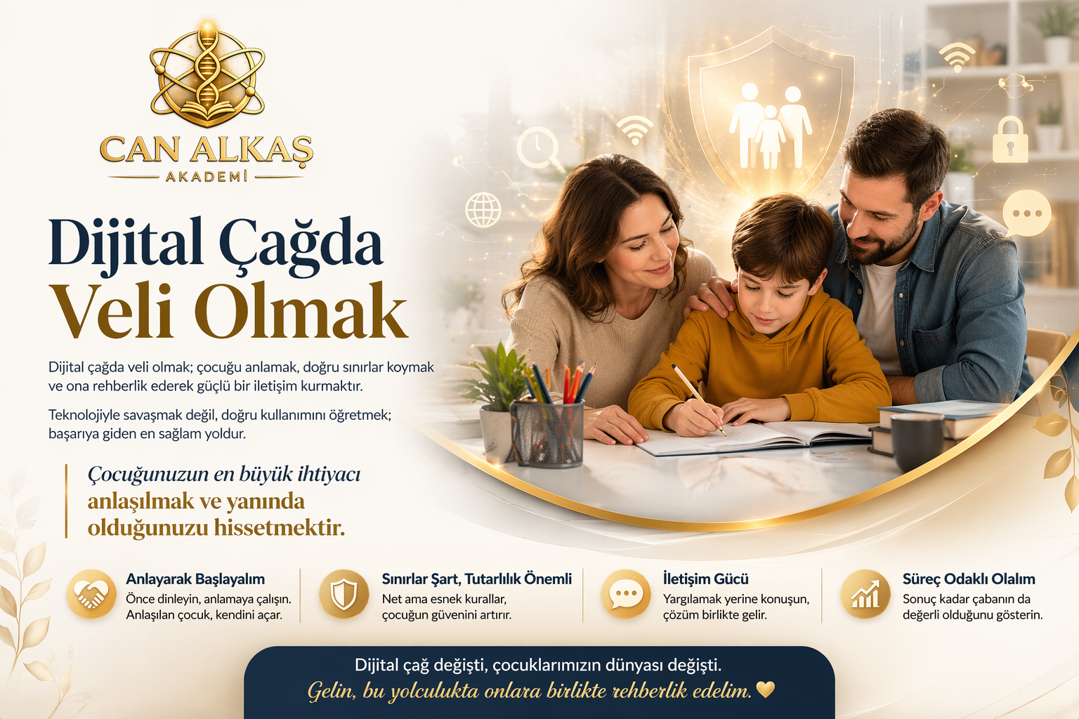 Dijital Çağda Veli Olmak - Can Alkaş Akademi