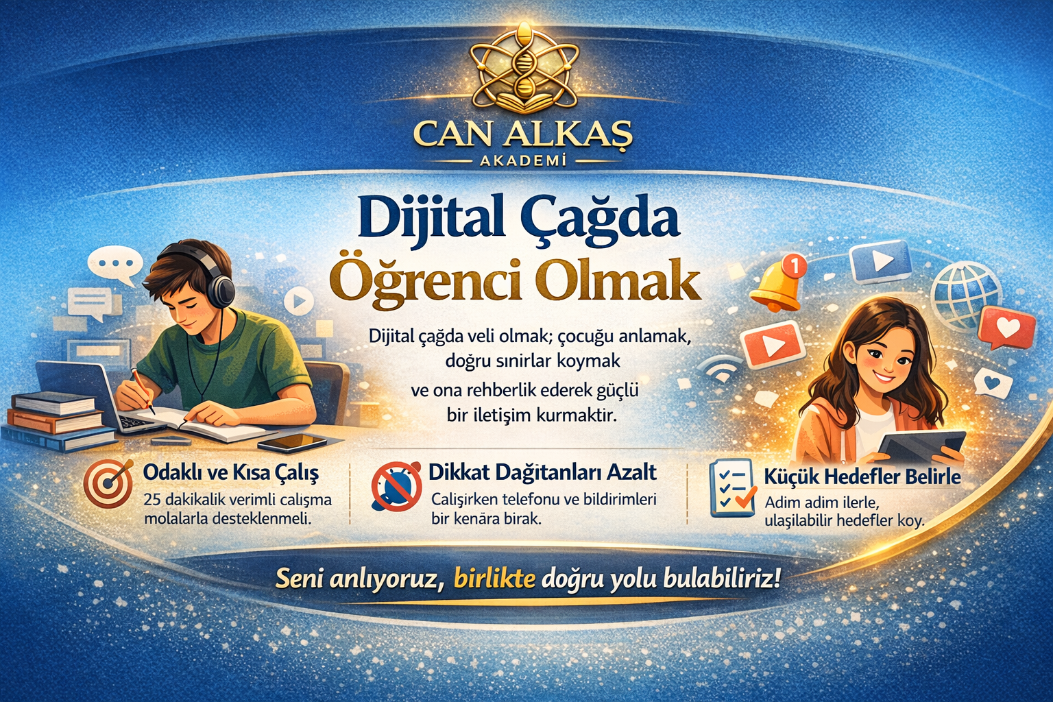 Dijital Çağda Öğrenci Olmak - Can Alkaş Akademi